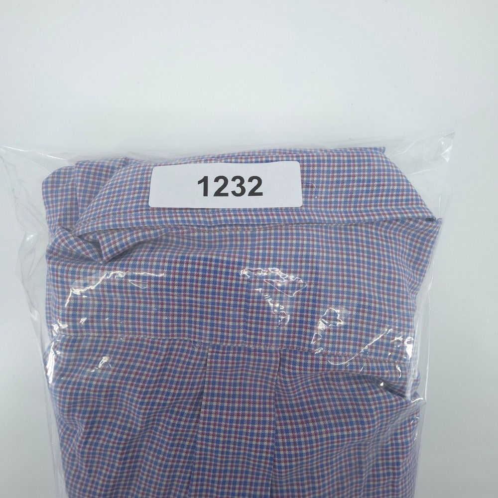 Ralph Lauren 2XL Mens Button Down Shirt Long Sleeve Checkered Plaid - Picture 9 of 9